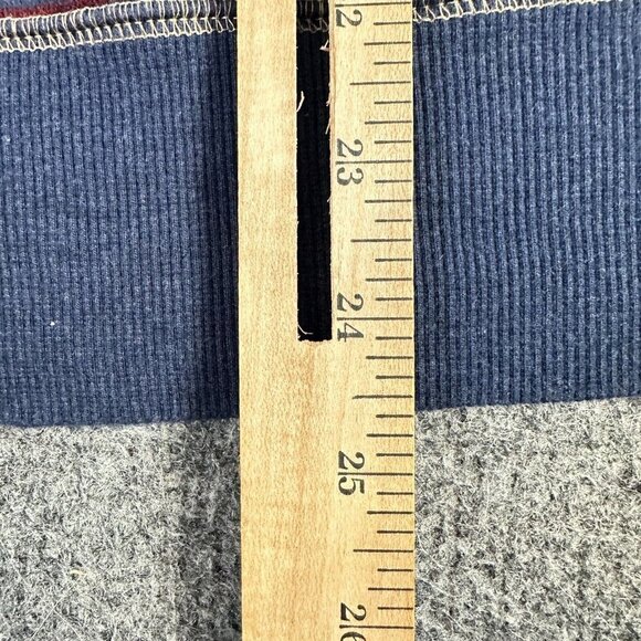 Marshall Artist Sweatshirt XL Blue Striped Crewneck - Picture 7 of 12